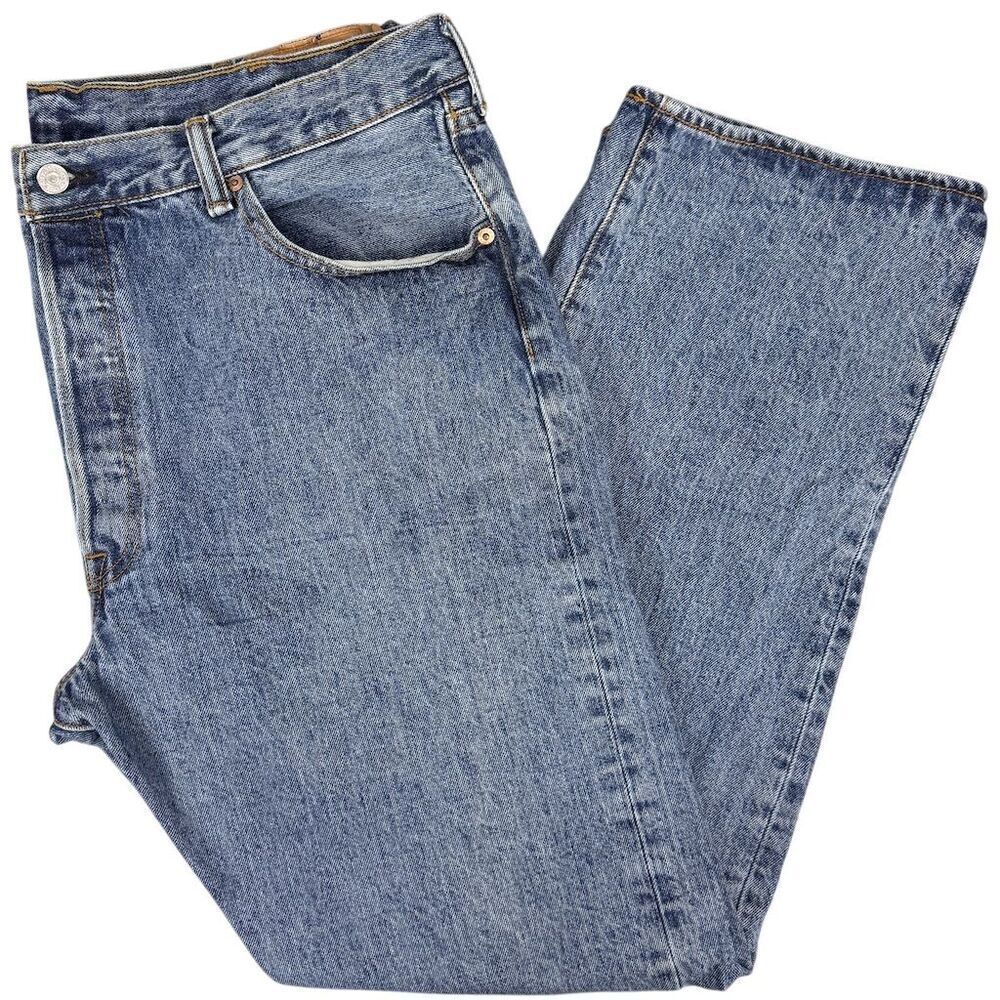 Levi's 501 Vintage Men's Jeans Blue Size 40 Straight Leg Denim